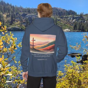 Faith the Conviction of Things Not Seen Christian Hoodie - Image 2