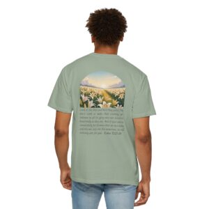 Look at the Lilies and How They Grow Christian T-Shirt - Luke 12:27-28 - Image 11