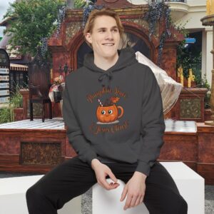 Pumpkin Spice and Jesus Christ Christian Hoodie - Unisex - Image 6