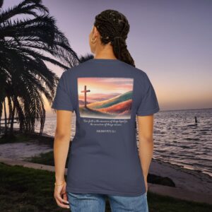 Faith is the Conviction of Things Not Seen Christian T-Shirt - Hebrews 11:1 - Image 19