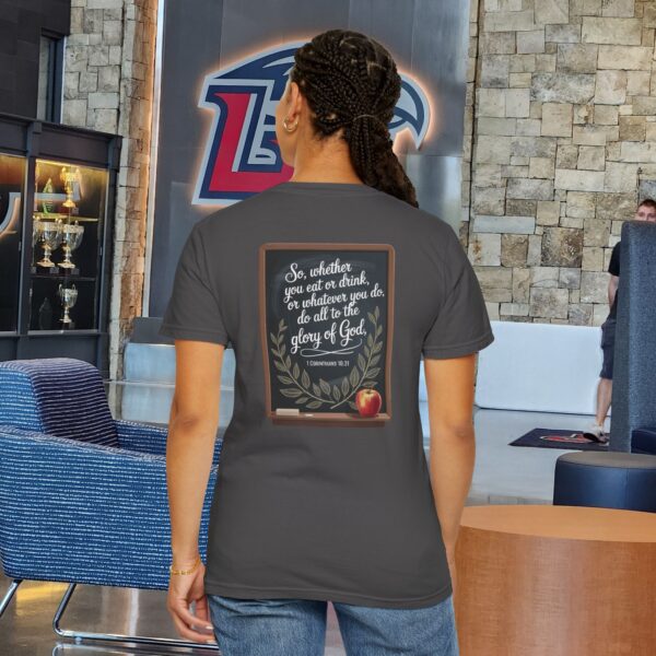 Model of Christian Teacher T-Shirt 1 Corinthians 10:31 - Do All to the Glory of God 48
