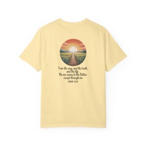 Inspired by the Words of Jesus John 14:6 Christian T-Shirt - Image 3
