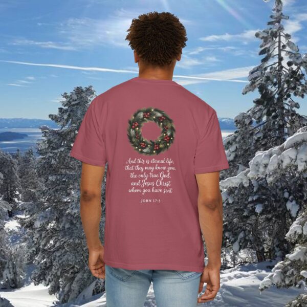 Model of They May Know You Christian T-Shirt - John 17:3 54