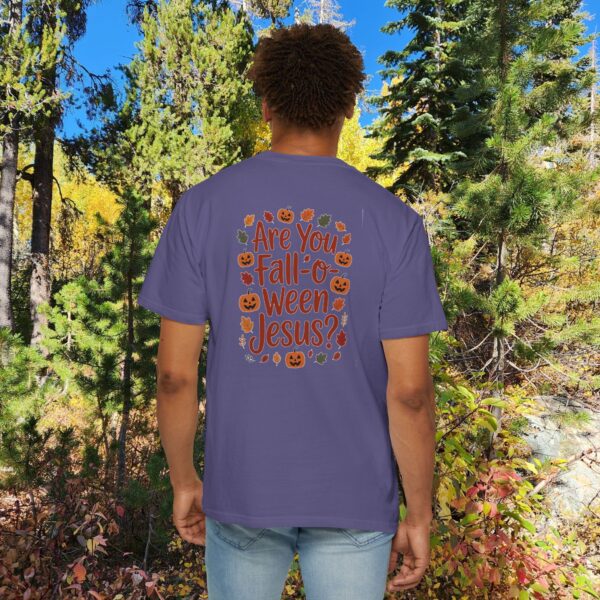 Model of Are you Fall-O-Ween Jesus Christian T-Shirt 62