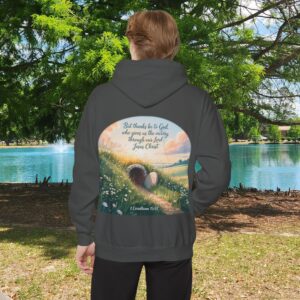 Thanks Be To God Christian Hoodie - Easter Resurrection Hoodie - Image 5