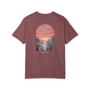From the Rising of the Sun to Its Setting Praise the Lord Christian T-Shirt - Psalm 113:3 - Image 3