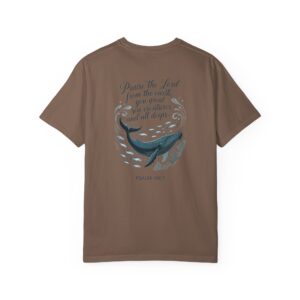 Praise the Lord from the Earth Christian T-Shirt - Psalm 148:7 - Image 12
