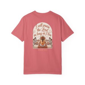 I Will Praise the Lord as Long as I Live Christian T-Shirt - Psalm 146:2 Thanksgiving Tee - Image 30