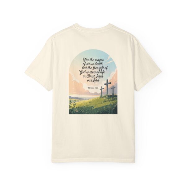 Model of Free Gift of God is Eternal Life Christian T-Shirt - Romans 6:23 16
