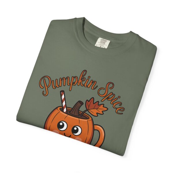 Model of Pumpkin Spice & Jesus Christ Fall Christian T-Shirt 28