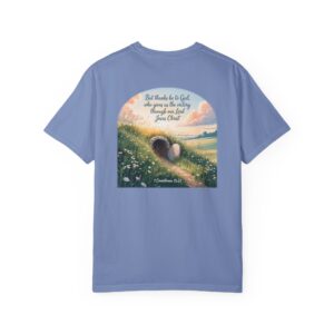 Thanks Be to God Christian T-Shirt - 1 Corinthians 15:57 - Image 18