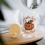 Model of Pumpkin Spice & Jesus Christ 16oz Sipper Glass 26