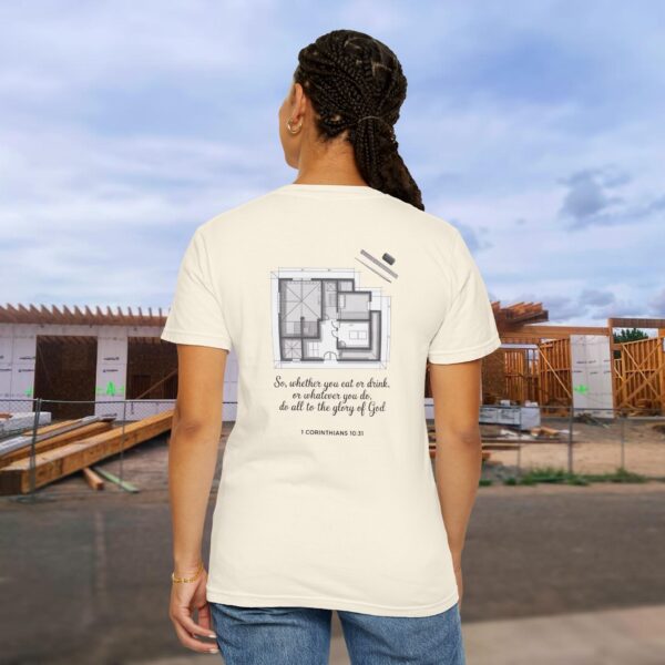 Model of Christian Architecture T-Shirt 1 Corinthians 10:31 - Do All to the Glory of God 20