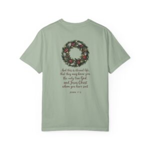 They May Know You Christian T-Shirt - John 17:3 - Image 15
