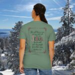 Model of You Shall Call His Name Jesus Christian T-Shirt - Matthew 1:21 122