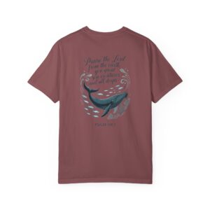 Praise the Lord from the Earth Christian T-Shirt - Psalm 148:7 - Image 6