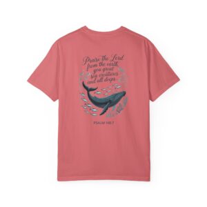 Praise the Lord from the Earth Christian T-Shirt - Psalm 148:7 - Image 30