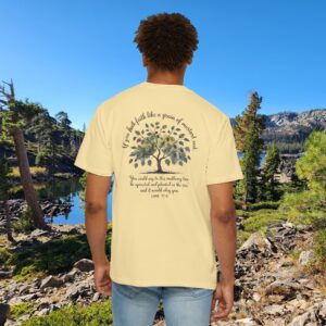 Faith Like a Grain of Mustard Seed Christian T-Shirt - Luke 17:6 - Image 11