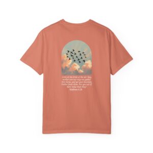 Look at the Birds of the Air Christian T-Shirt - Matthew 6:26 76 Look at the Birds of the Air Christian T-Shirt - Matthew 6:26 - Image 9