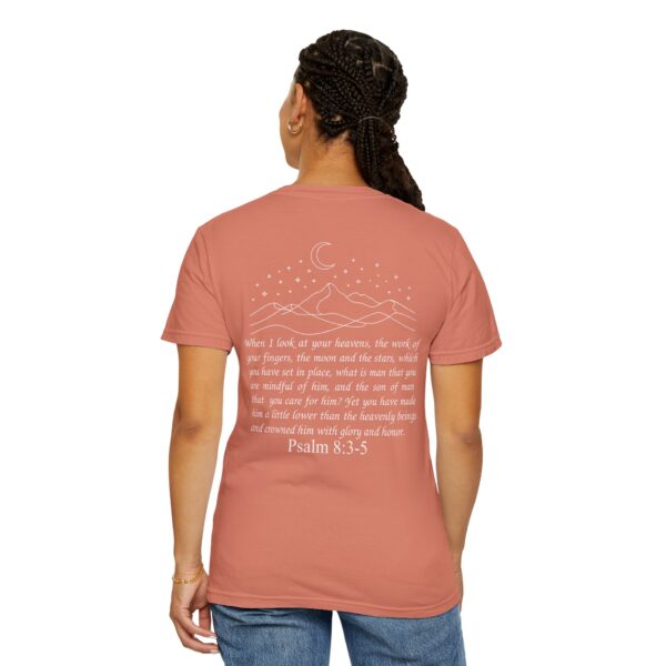Model of Crowned with Glory and Honor Christian T-Shirt, Psalm 8:3-5 14