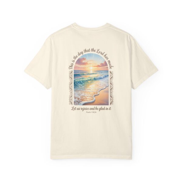 Model of The Day the Lord Has Made Christian T-Shirt - Psalm 118:24 14