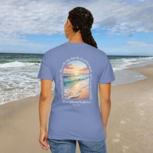 The Day the Lord Has Made Christian T-Shirt - Psalm 118:24 - Image 15