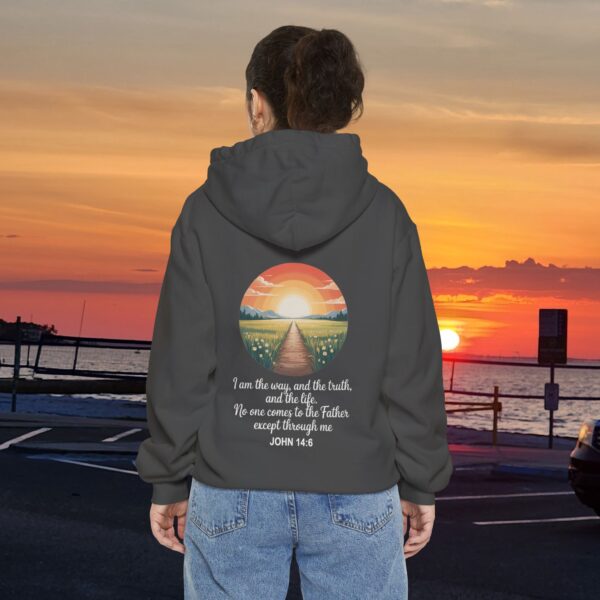 Model of The Way The Truth The Life Christian Hoodie 6