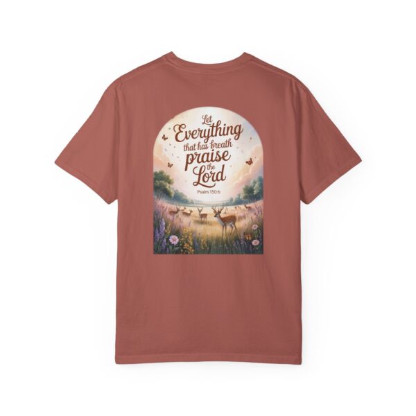 Model of Let Everything Praise the Lord Christian T-Shirt - Psalm 150:60 70