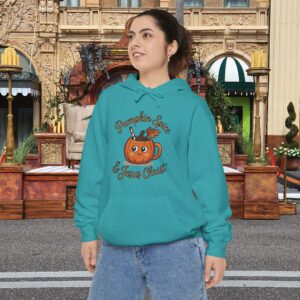 Pumpkin Spice and Jesus Christ Christian Hoodie - Unisex - Image 13