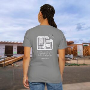 Christian Architecture T-Shirt 1 Corinthians 10:31 - Do All to the Glory of God - Image 23