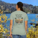 Model of The Lord is My Refuge Christian T-Shirt - Psalm 91:2 120