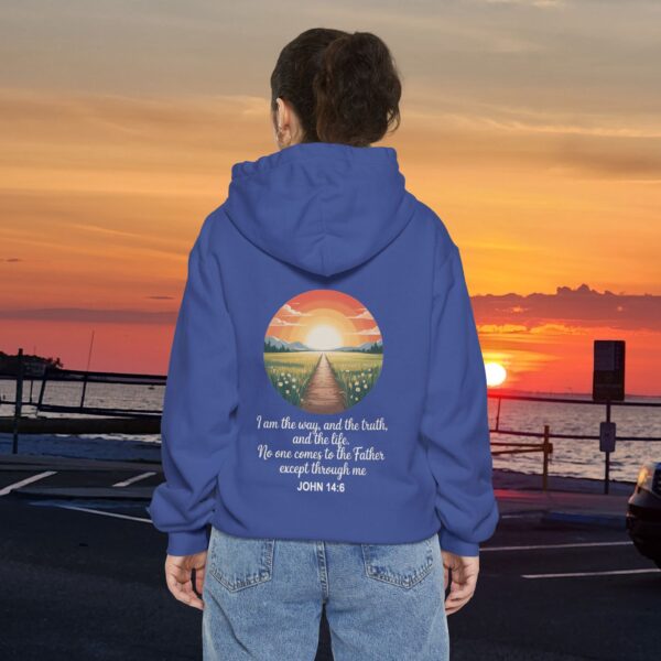 Model of The Way The Truth The Life Christian Hoodie 17