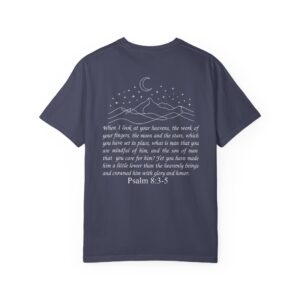 Crowned with Glory and Honor Christian T-Shirt, Psalm 8:3-5 - Image 30