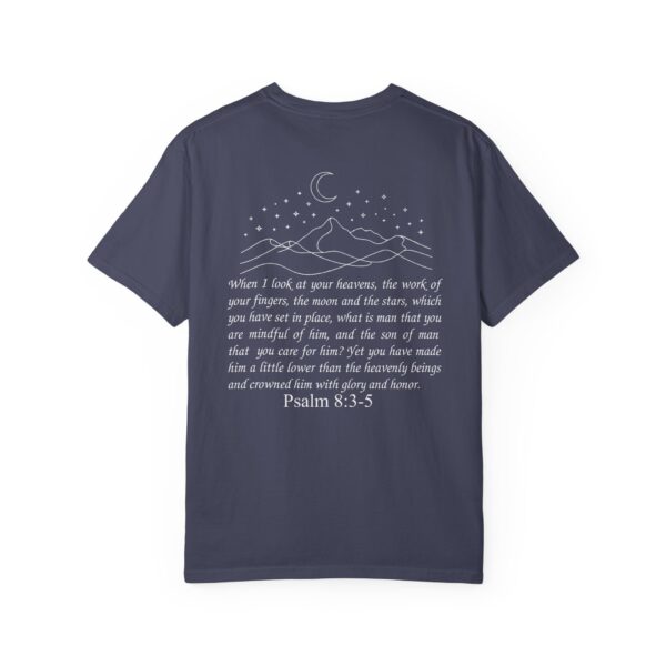 Model of Crowned with Glory and Honor Christian T-Shirt, Psalm 8:3-5 58
