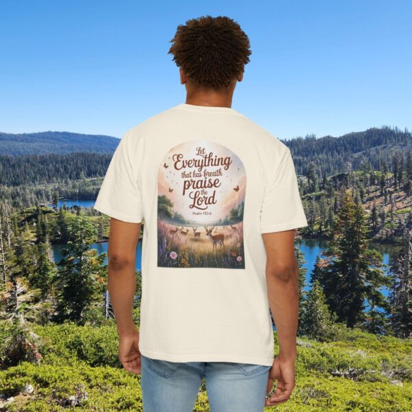 Model of Let Everything Praise the Lord Christian T-Shirt - Psalm 150:60 8