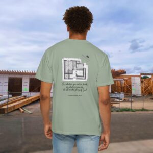 Christian Architecture T-Shirt 1 Corinthians 10:31 - Do All to the Glory of God - Image 13