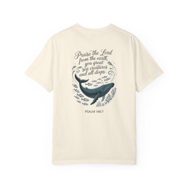 Model of Praise the Lord from the Earth Christian T-Shirt - Psalm 148:7 16