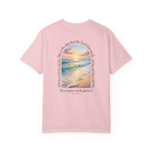 The Day the Lord Has Made Christian T-Shirt - Psalm 118:24 - Image 2