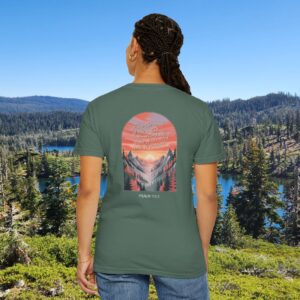 From the Rising of the Sun to Its Setting Praise the Lord Christian T-Shirt - Psalm 113:3 - Image 17