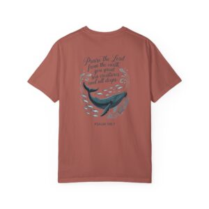 Praise the Lord from the Earth Christian T-Shirt - Psalm 148:7 - Image 33