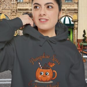 Pumpkin Spice and Jesus Christ Christian Hoodie - Unisex - Image 8