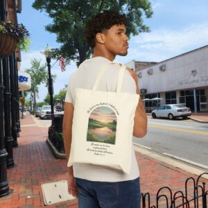 The Lord is My Shepherd Christian Tote Bag - Psalm 23:1-2 20 The Lord is My Shepherd Christian Tote Bag - Psalm 23:1-2 - Image 3