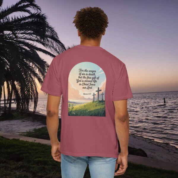 Model of Free Gift of God is Eternal Life Christian T-Shirt - Romans 6:23 72