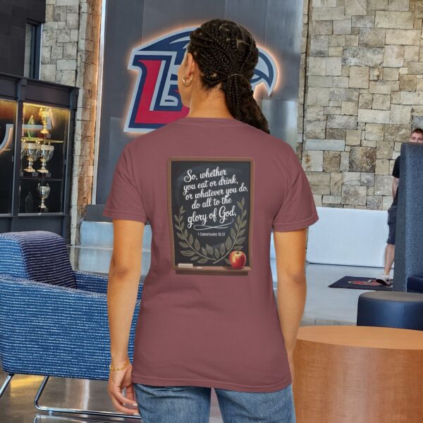Model of Christian Teacher T-Shirt 1 Corinthians 10:31 - Do All to the Glory of God 12