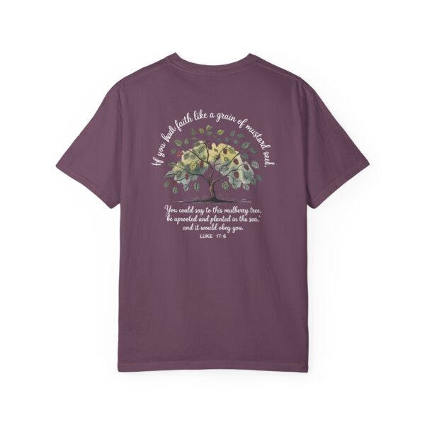 Model of Faith Like a Grain of Mustard Seed Christian T-Shirt - Luke 17:6 58