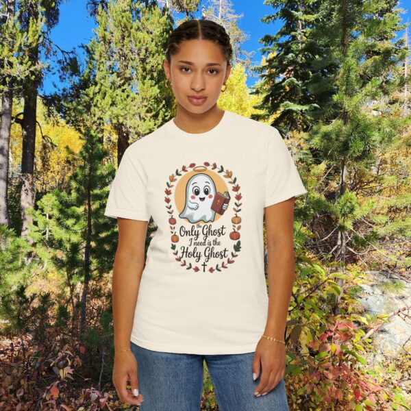 Model of Christian Holy Ghost Halloween T-Shirt 18
