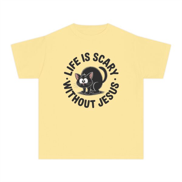 Model of Life is Scary Youth Midweight Tee 18