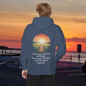 The Way The Truth The Life Christian Hoodie - Image 1