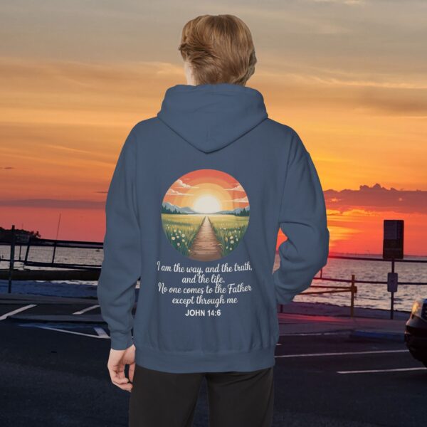 Model of The Way The Truth The Life Christian Hoodie 1