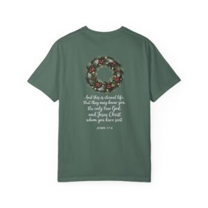 They May Know You Christian T-Shirt - John 17:3 - Image 18